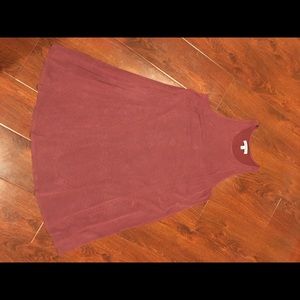 Sleeveless flare dress